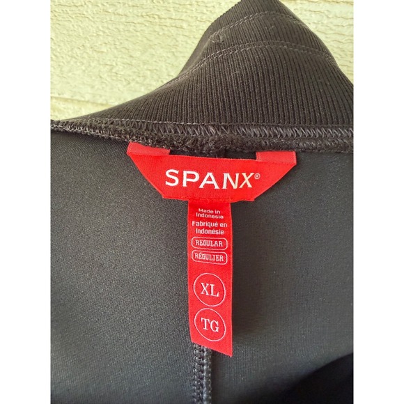 Spanx AirEssentials Luxe Straight Leg Pant Very Black Womens Size XL NWT - Picture 2 of 9